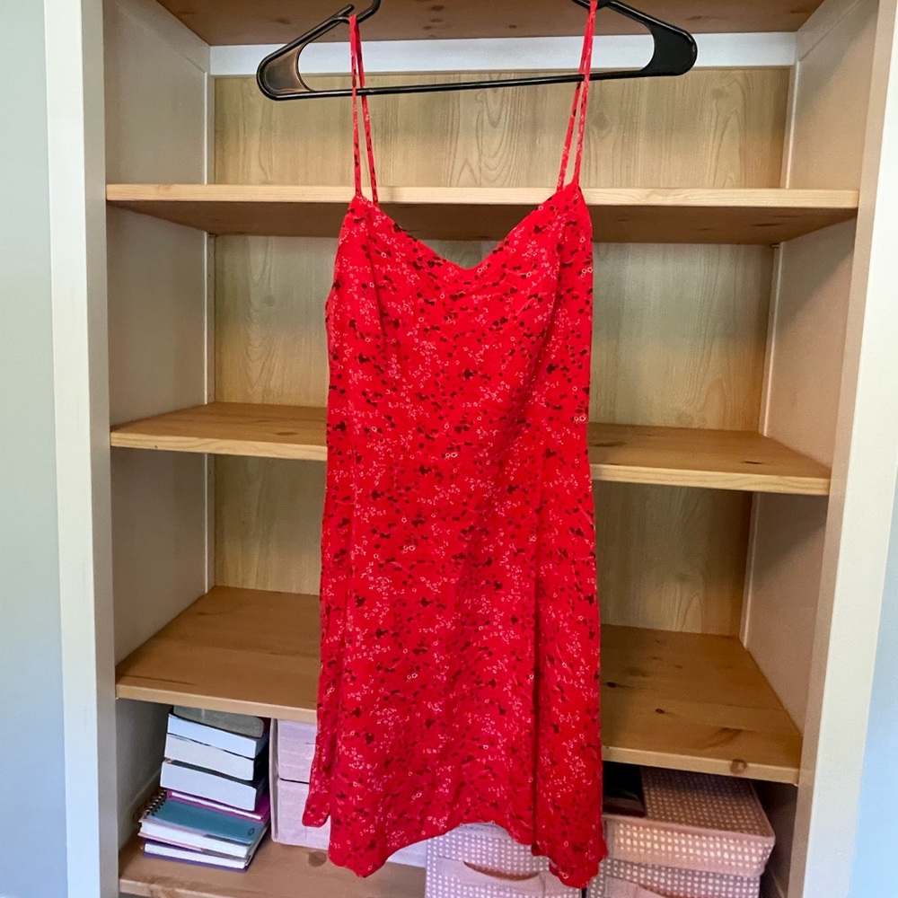 Red mini dress - C&A - Used - L
